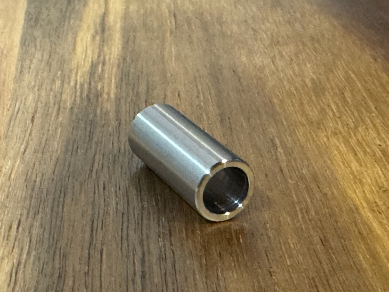 EXTSW .323” ID x .438" OD x 1" Thick 316 Stainless Spacer
