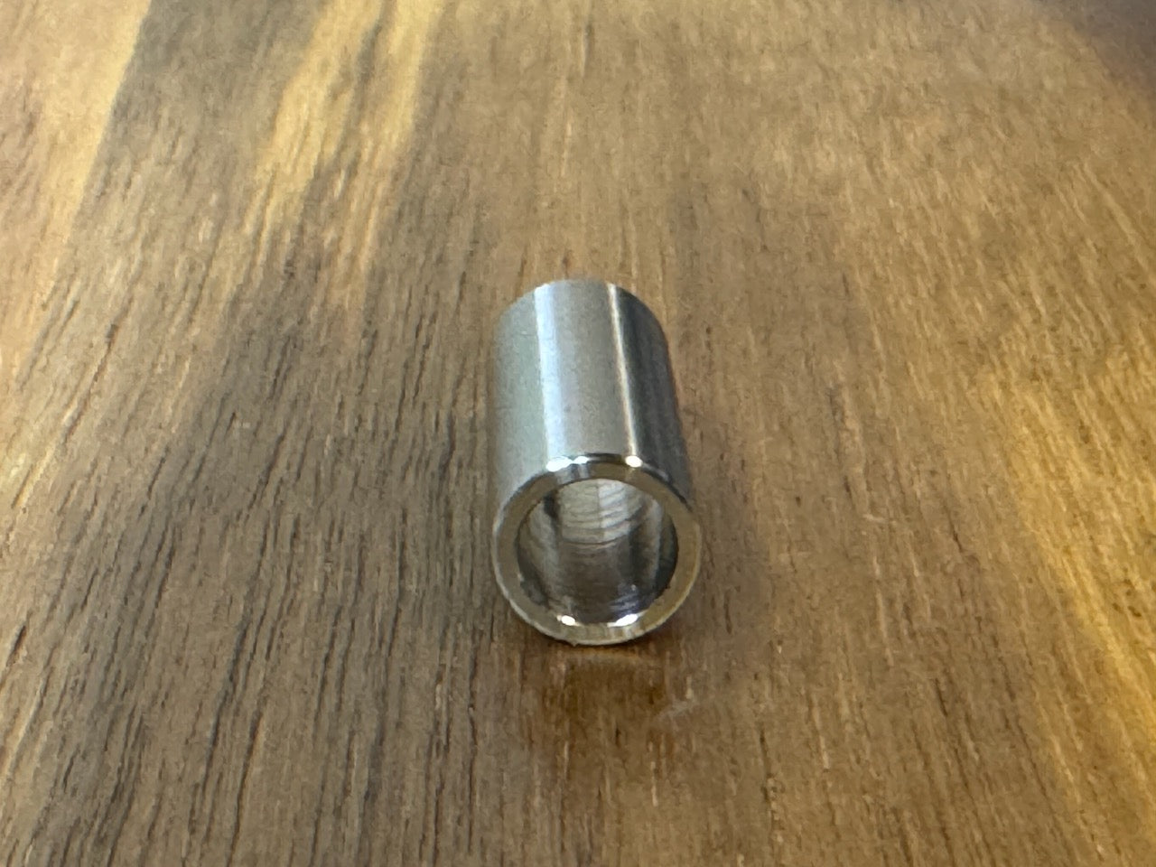 EXTSW .323” ID x .438" OD x 1" Thick 316 Stainless Spacer