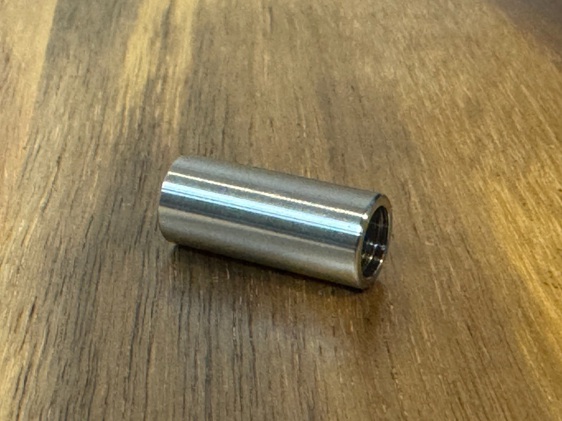 EXTSW .323” ID x .438" OD x 1" Thick 316 Stainless Spacer
