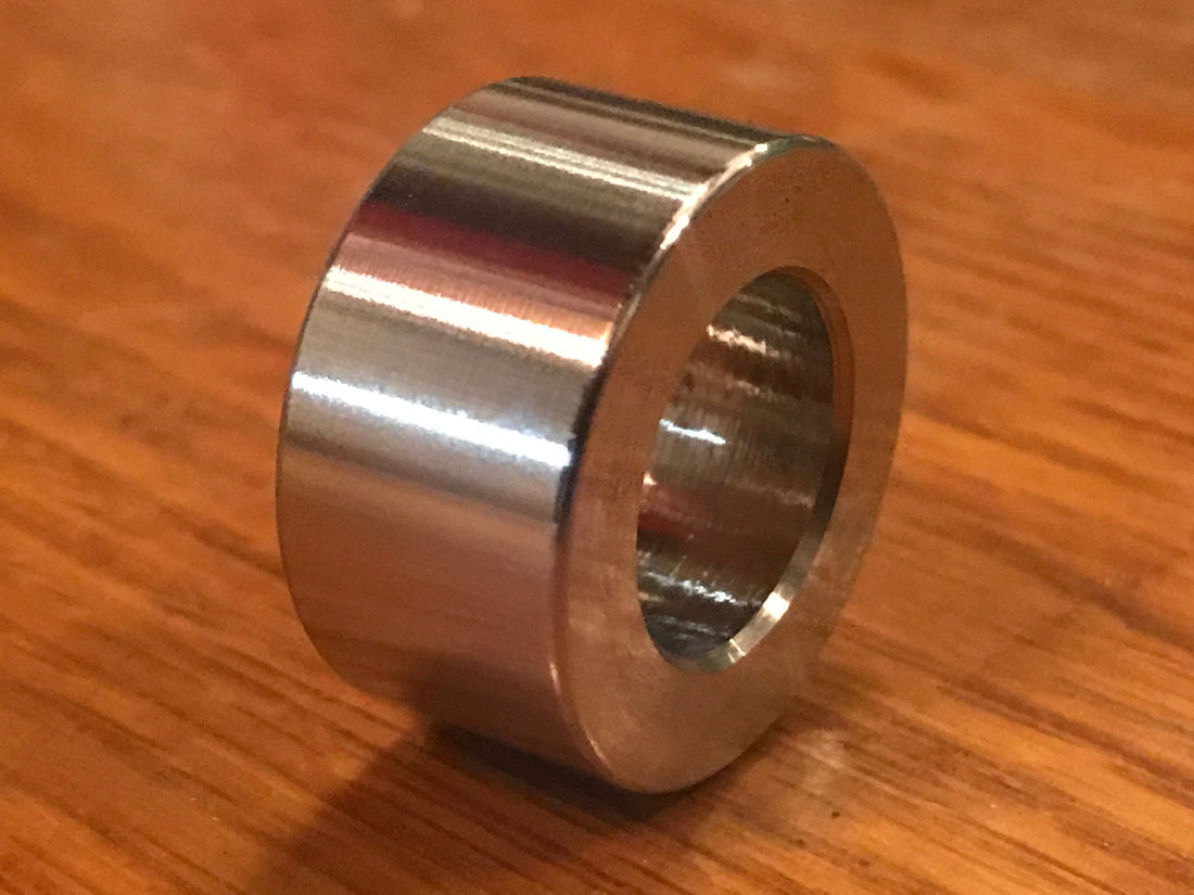 EXTSW .572” ID x .990" OD x 7/16" Thick 316 Stainless Spacer