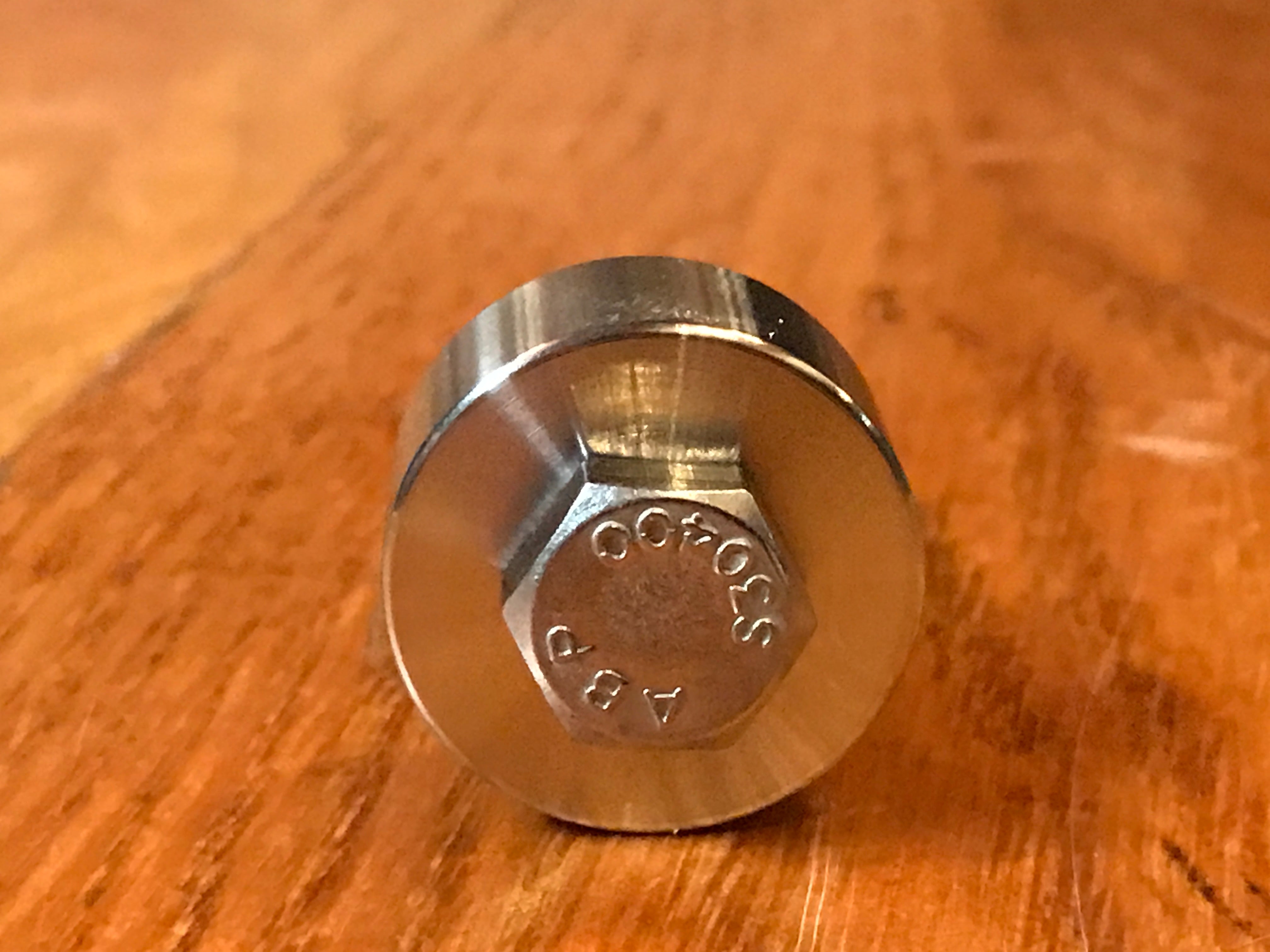 EXTSW .323" ID x 1.240" OD x 2” Thick 316 Stainless
