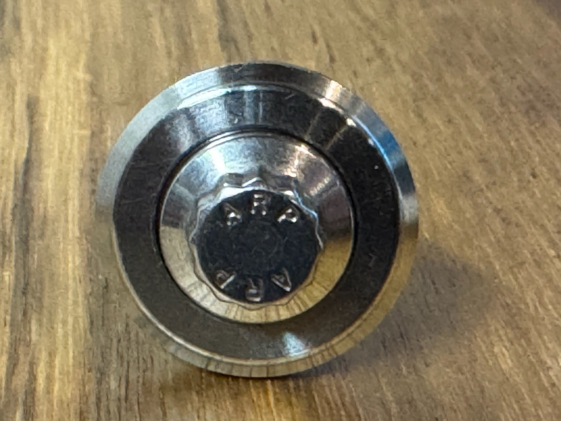 EXTSW BEVELED .257” ID x .865" OD x .140” Thick 316 Stainless Washer, Fits #611 ARP Bolts