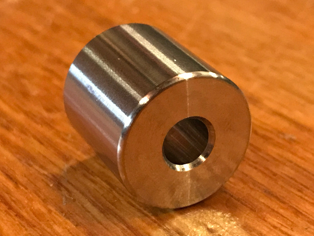EXTSW .383" ID x .865" OD x 1 1/4" Thick 316 Stainless Steel Spacer