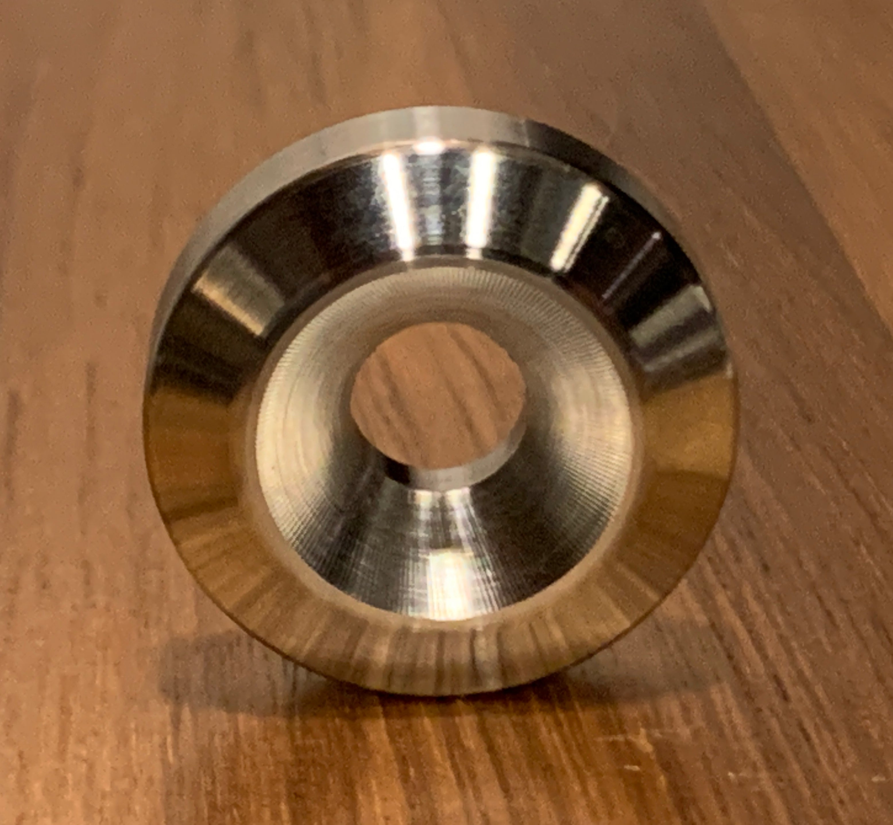 EXTSW BEVELED .383” ID x 1.240" OD x .272" Thick 316 SS Countersunk Washer