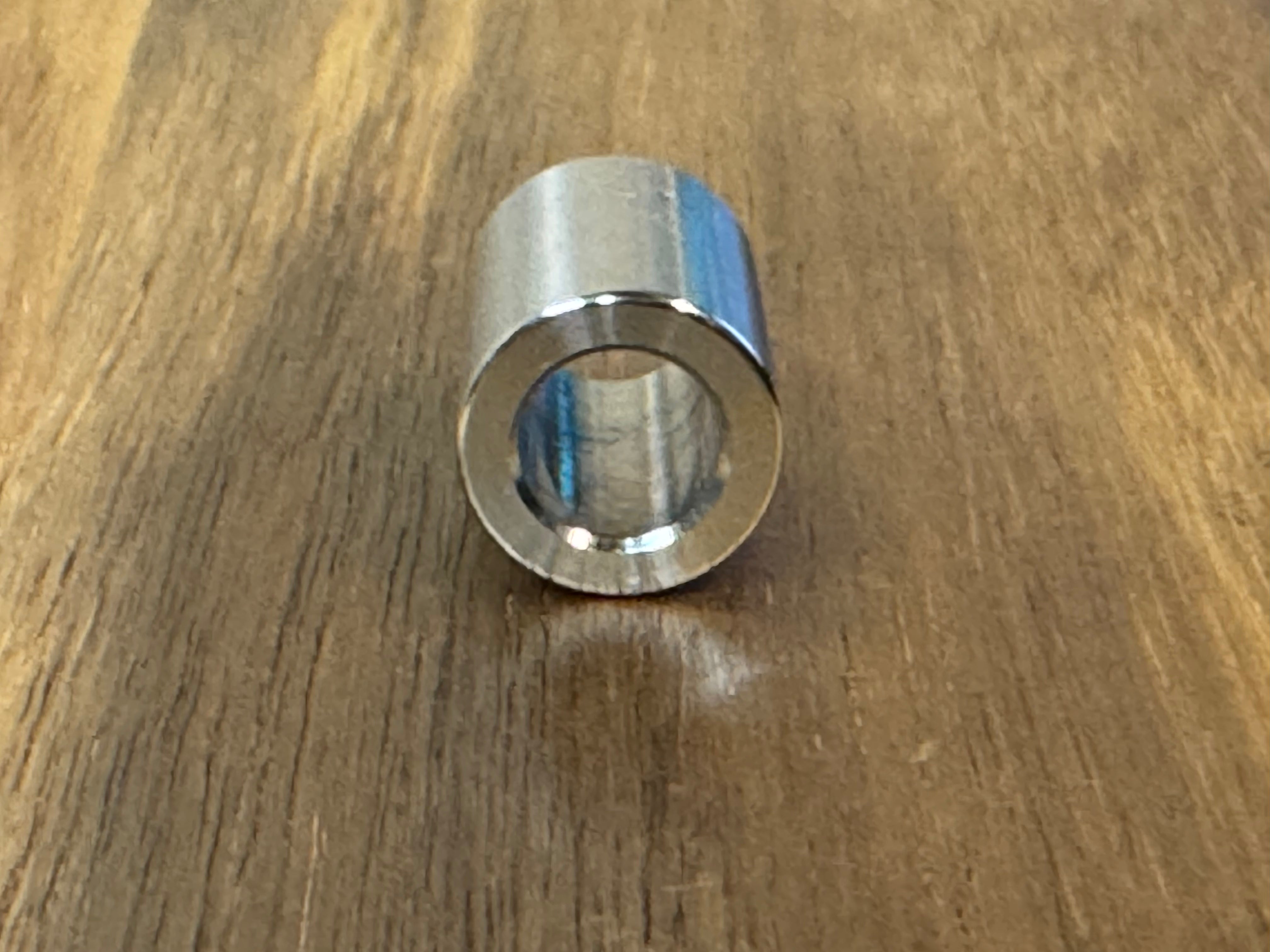 EXTSW .383" ID x .625" OD x 7/8" long 316 Stainless Spacer