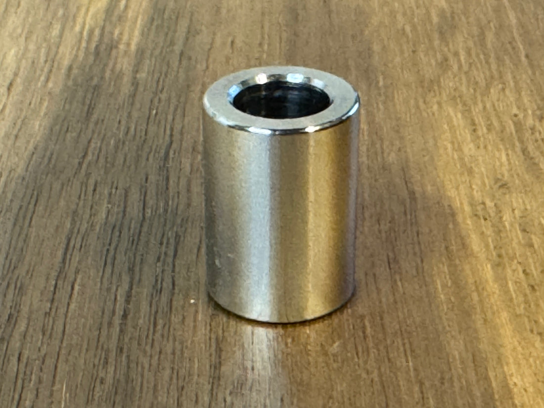 EXTSW .383" ID x .625" OD x 7/8" long 316 Stainless Spacer