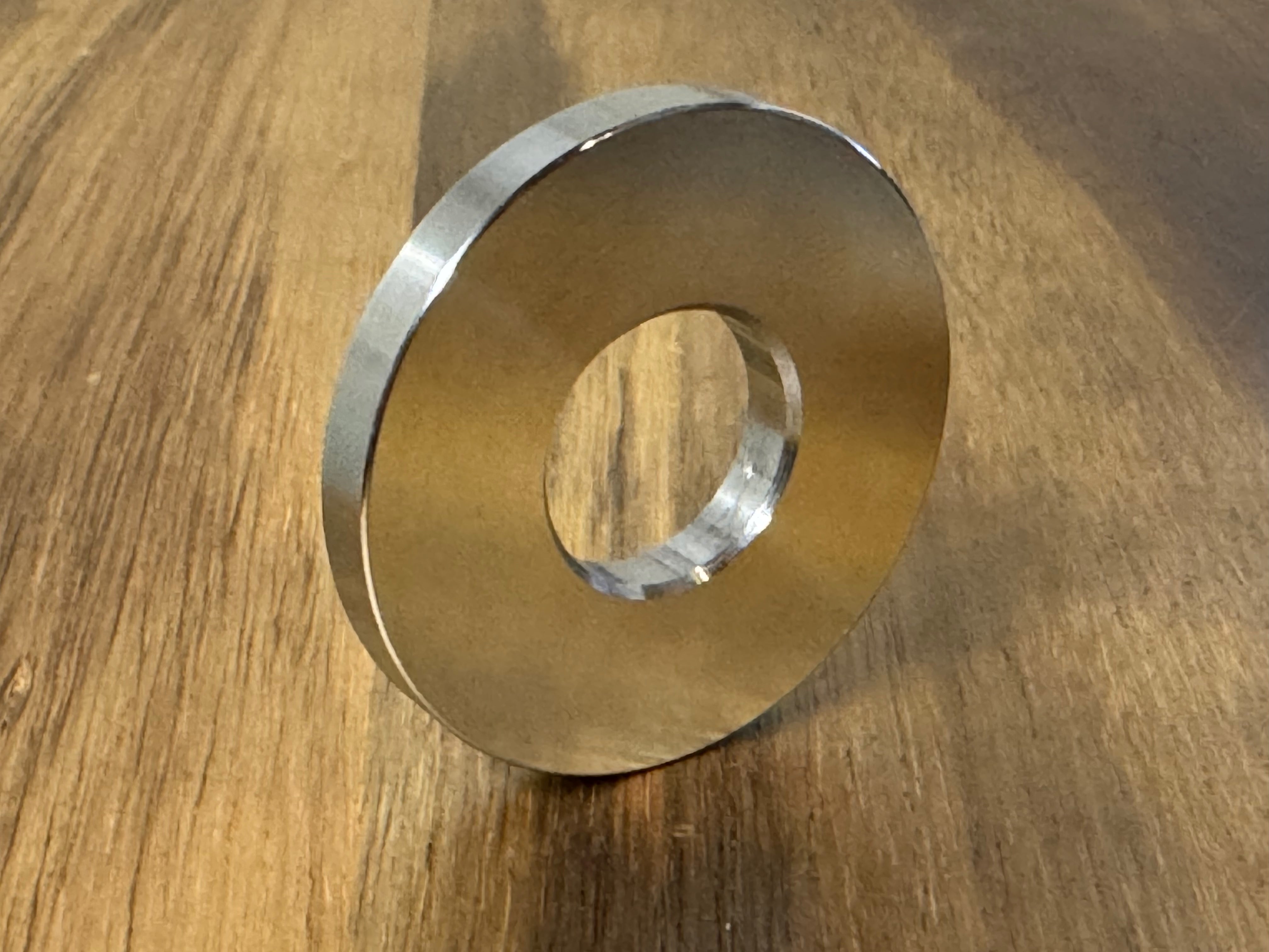 EXTSW 20.7 mm ID x 50.5 mm OD x 6.3 mm thick 316 Stainless Washer
