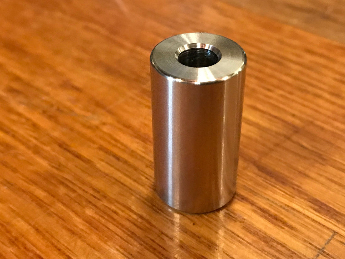 EXTSW .257” ID x .615" OD x 1 1/4" Long 316 Stainless Spacer