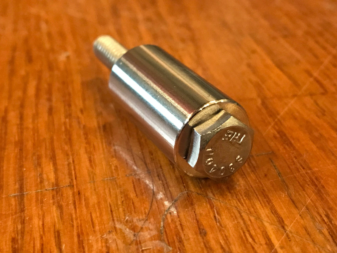 EXTSW .257” ID x .615" OD x 1 1/4" Long 316 Stainless Spacer