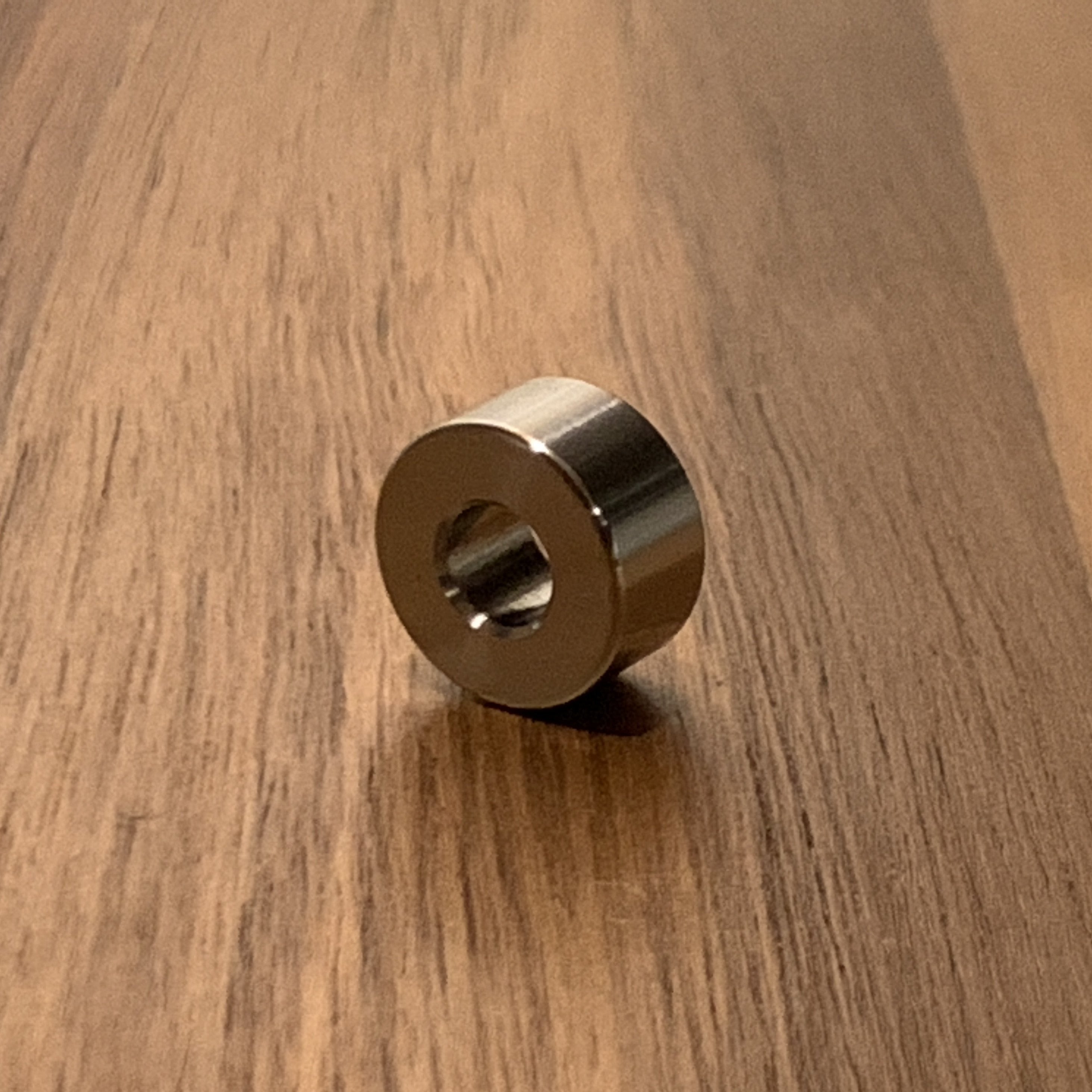 EXTSW .257” ID x .615" OD x 3/8” Long 316 Stainless Spacer