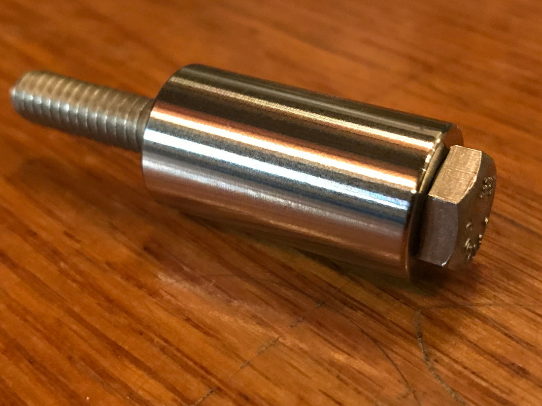 EXTSW .257” ID x .615" OD x 1 1/4" Long 316 Stainless Spacer