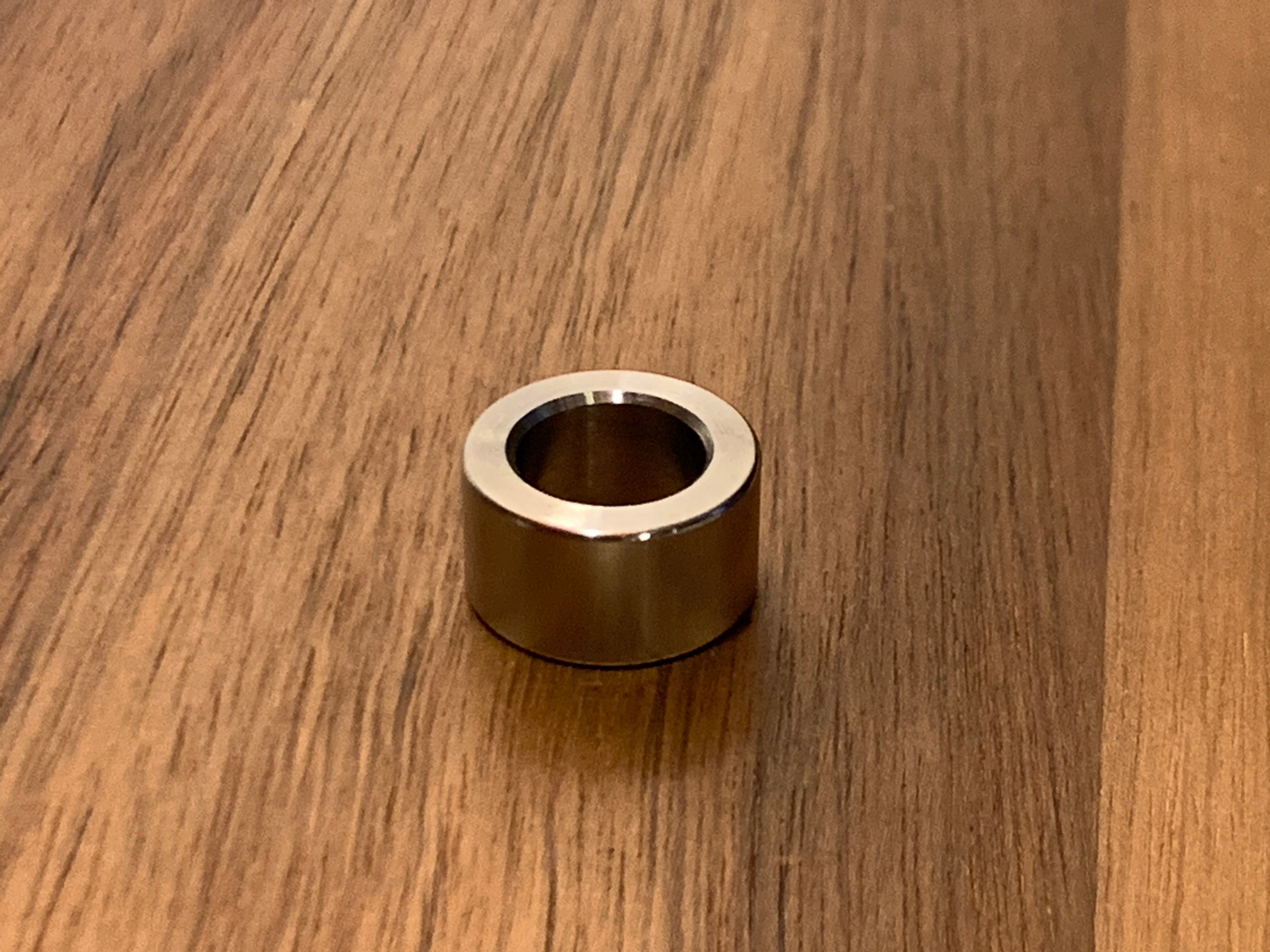 EXTSW .443” ID x .687" OD x 1/2” Thick 316 Stainless Spacer