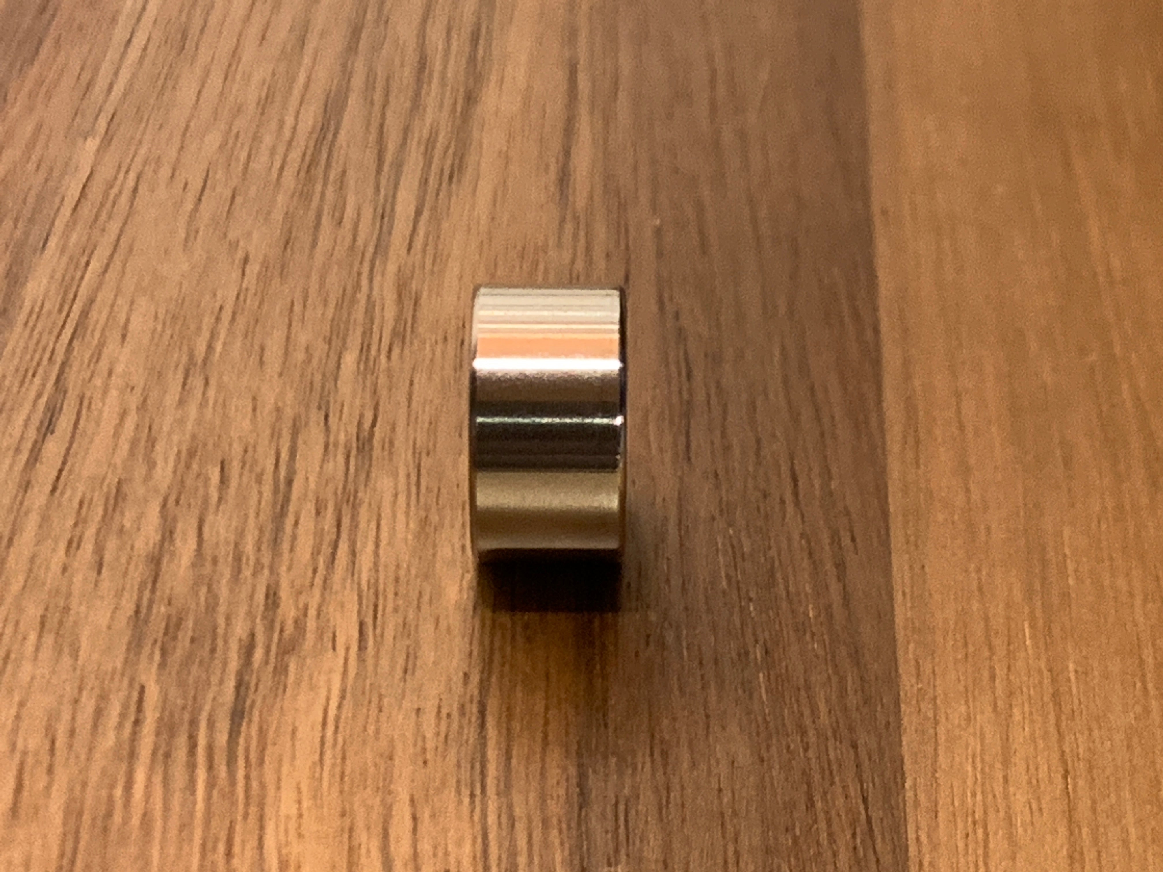 EXTSW .443” ID x .687" OD x 1/2” Thick 316 Stainless Spacer