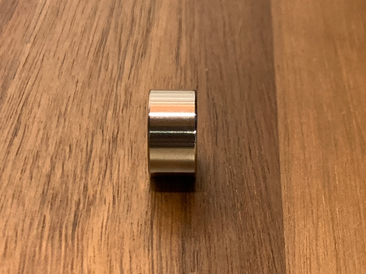 EXTSW .443” ID x .687" OD x 1/2” Thick 316 Stainless Spacer