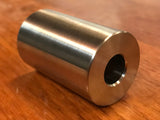 EXTSW  1/2" ID x ( 1 1/4” /1.240") OD x 2 3/8" Thick 316 Stainless Spacer