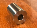 EXTSW  1/2" ID x ( 1 1/4” /1.240")OD x 2 1/4" Thick 316 Stainless Spacer