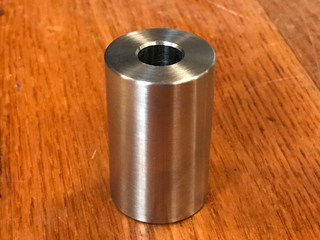 EXTSW  .507" ID x 1.240" OD x 2 1/8" Thick 316 Stainless Spacer