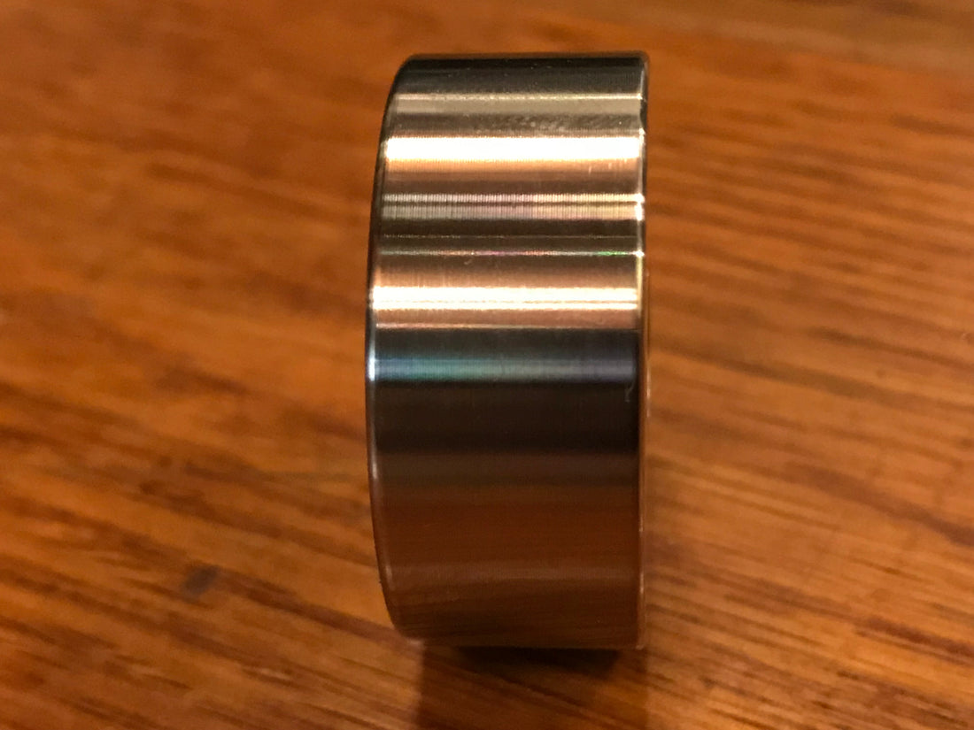 EXTSW 1/4 - 20 Tapped / threaded ID x .740” OD x 1/4" thick stainless spacer - boss