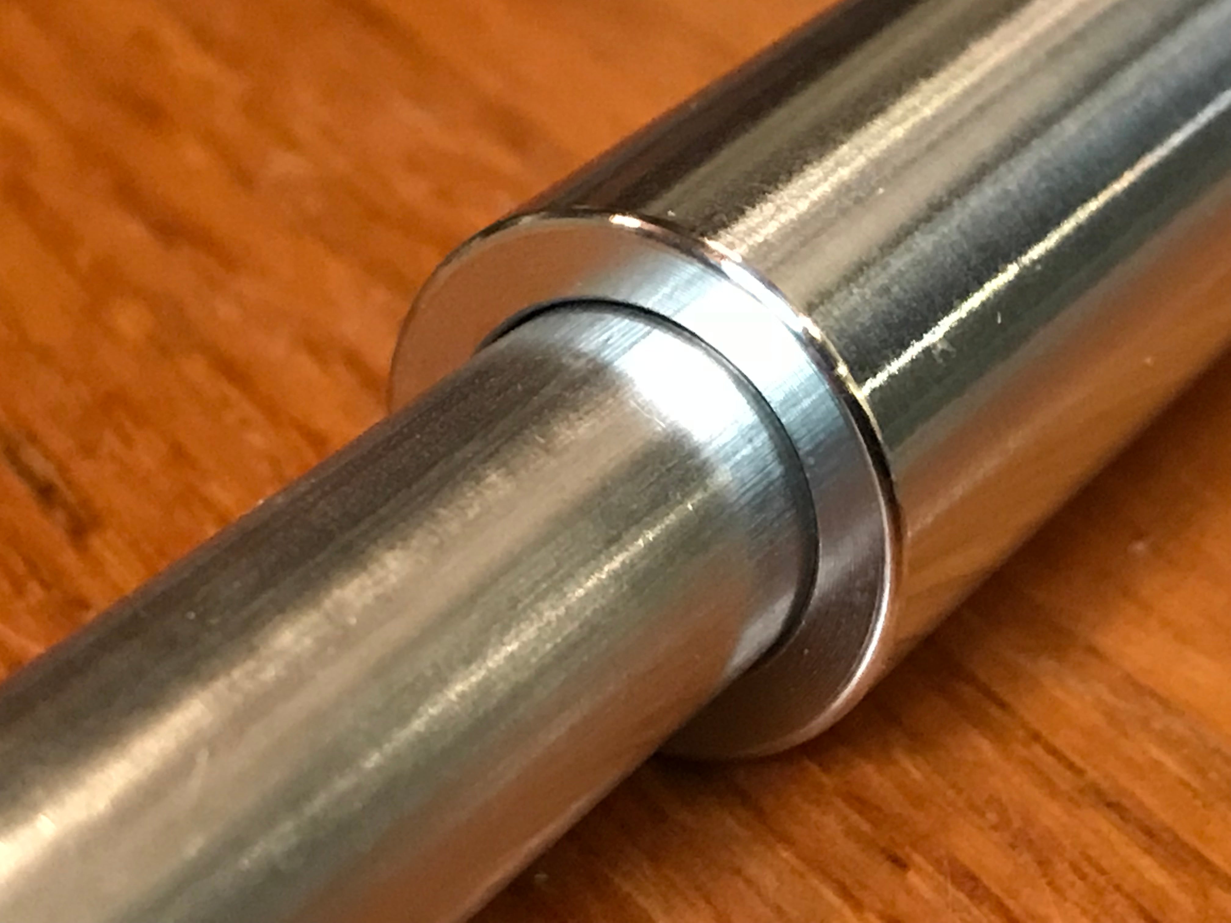 EXTSW .443” ID x .740 OD x 3" Long 316 Stainless Spacer