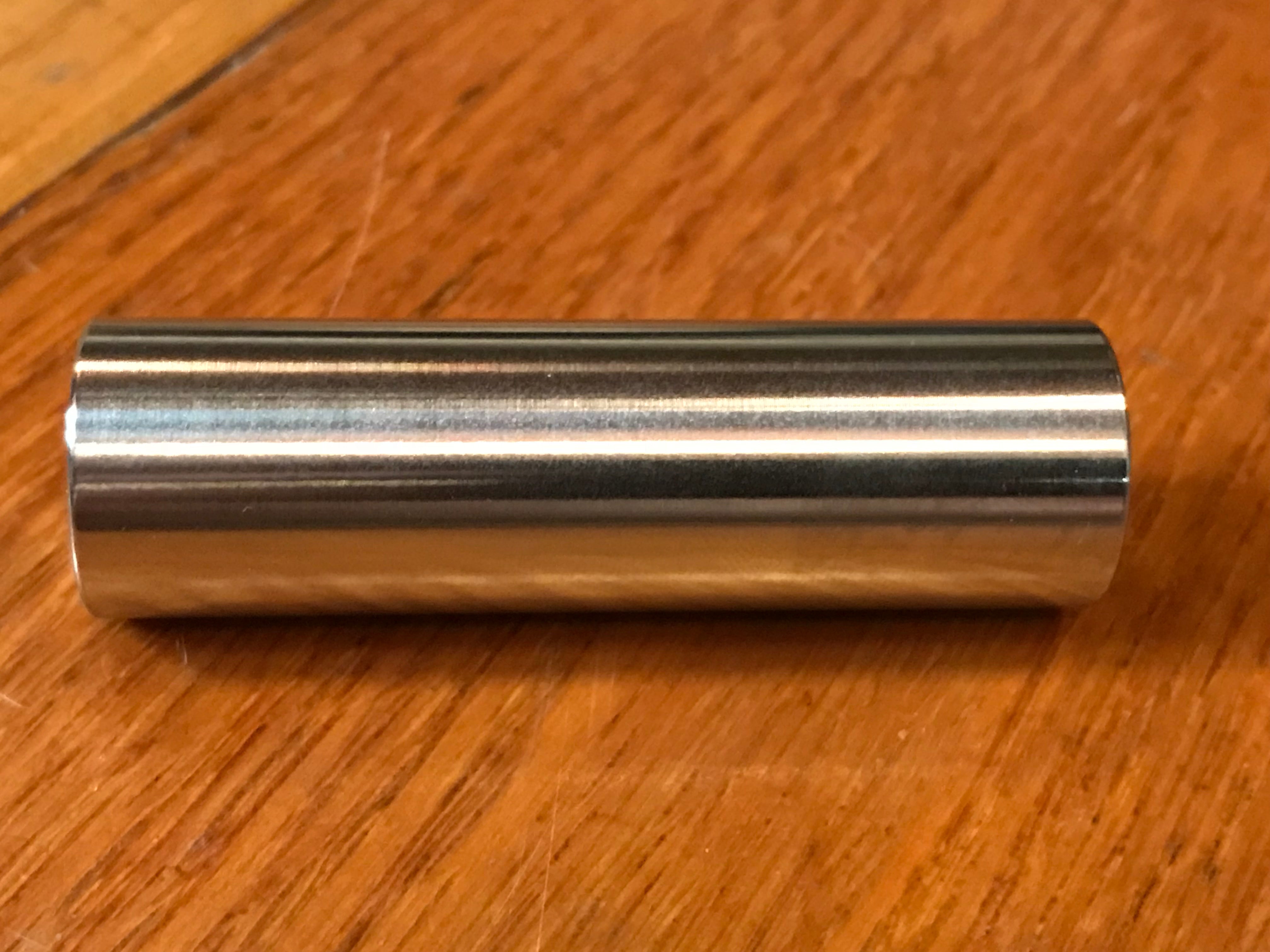 EXTSW .443” ID x .740 OD x 3" Long 316 Stainless Spacer