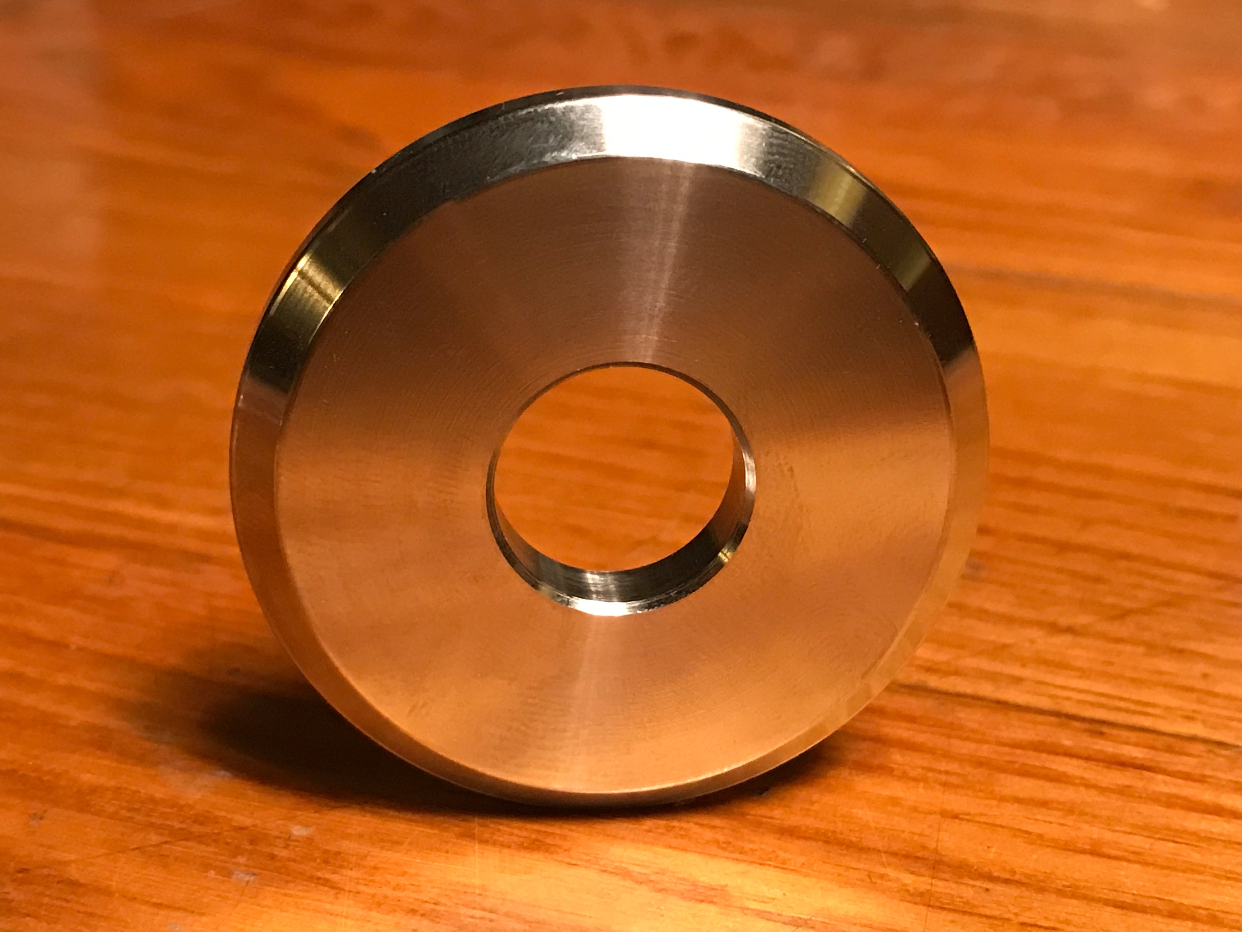 EXTSW BEVELED .632” ID x 1.950" OD x 1/4" thick 316 Stainless Washer