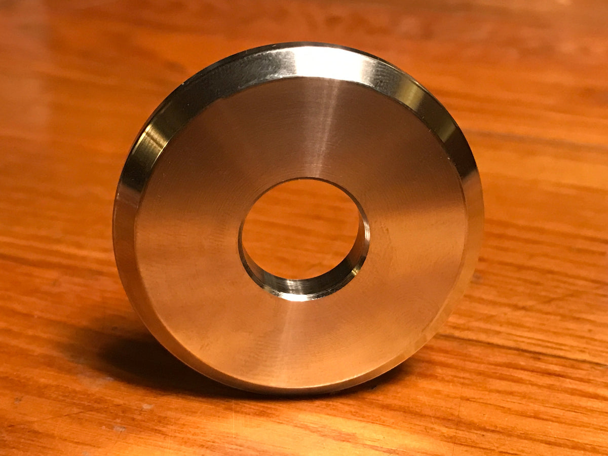 EXTSW BEVELED .632” ID x 1.950" OD x 1/4" thick 316 Stainless Washer