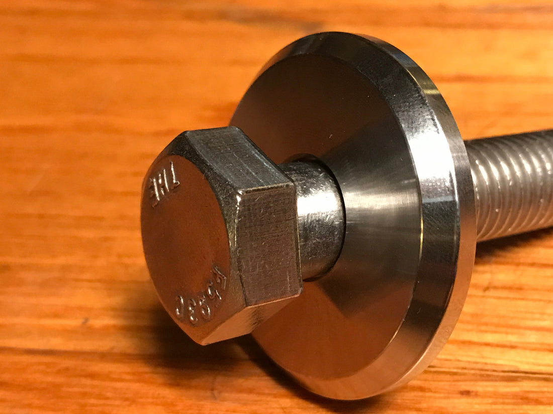 EXTSW BEVELED .632” ID x 1.950" OD x 1/4" thick 316 Stainless Washer