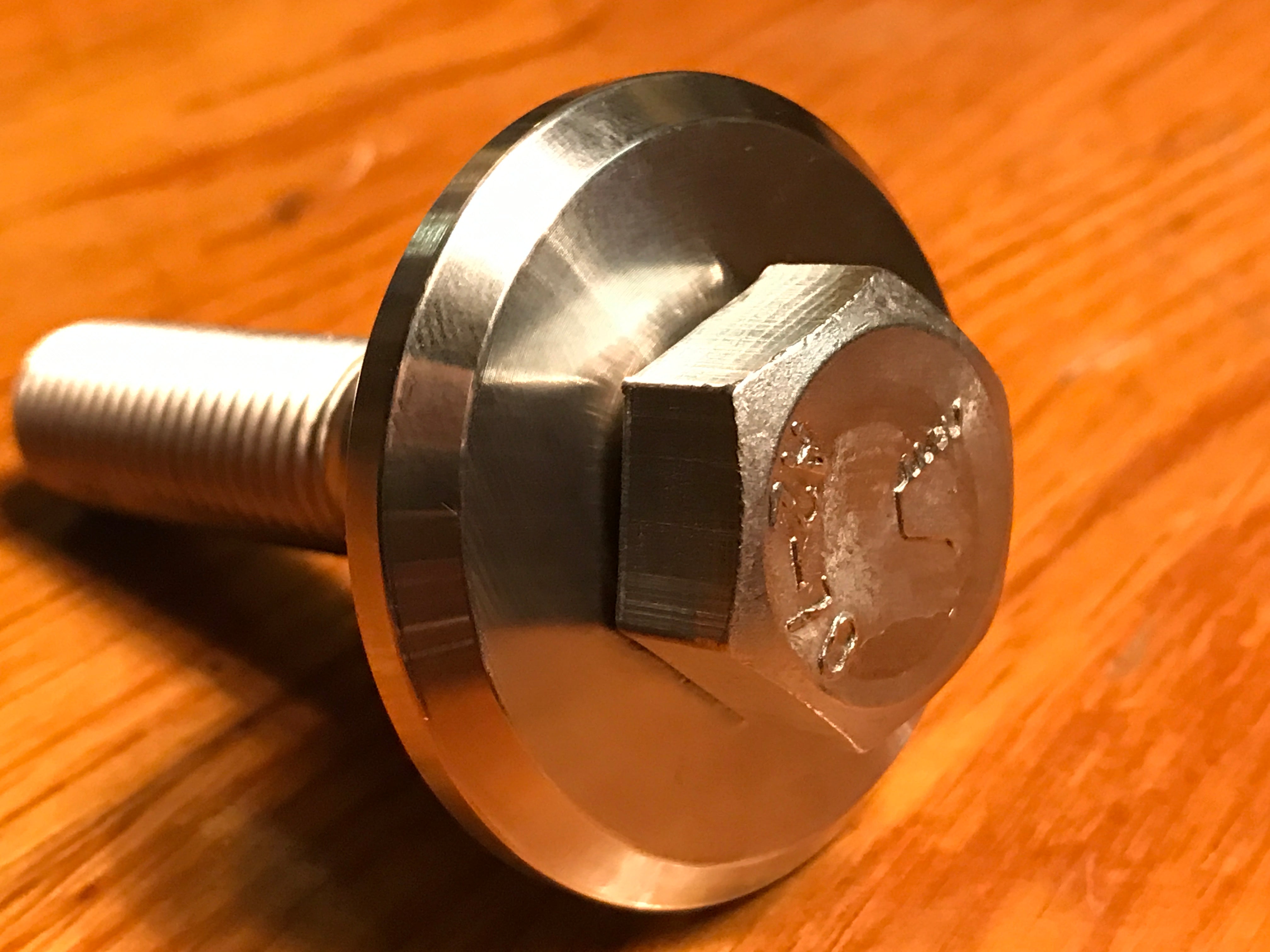 EXTSW BEVELED .632” ID x 1.950" OD x 1/4" thick 316 Stainless Washer