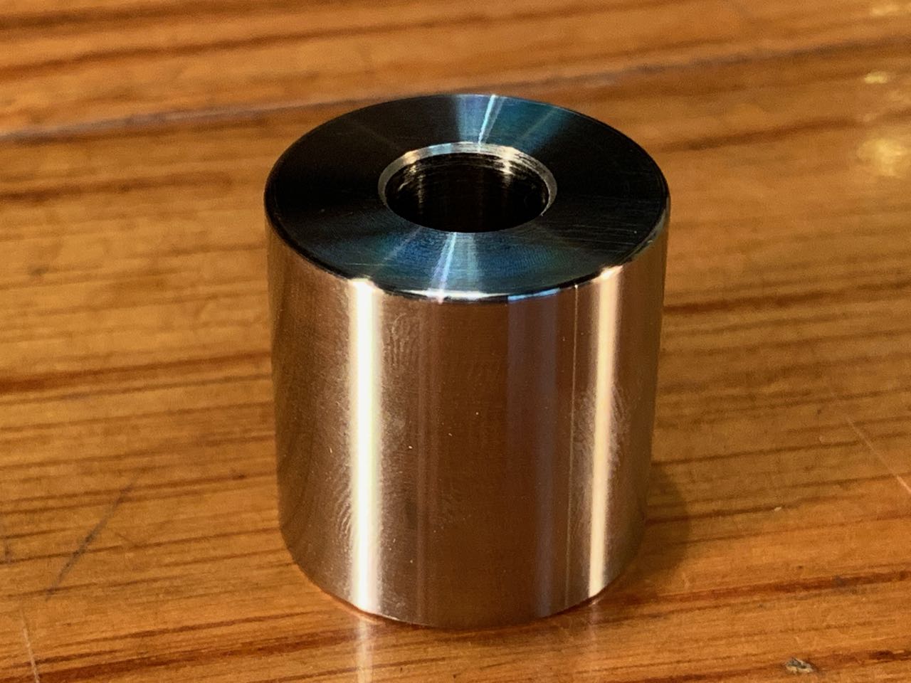 EXTSW 10.16 mm ID x 23 mm OD x 25 mm Thick 316 Stainless Spacer