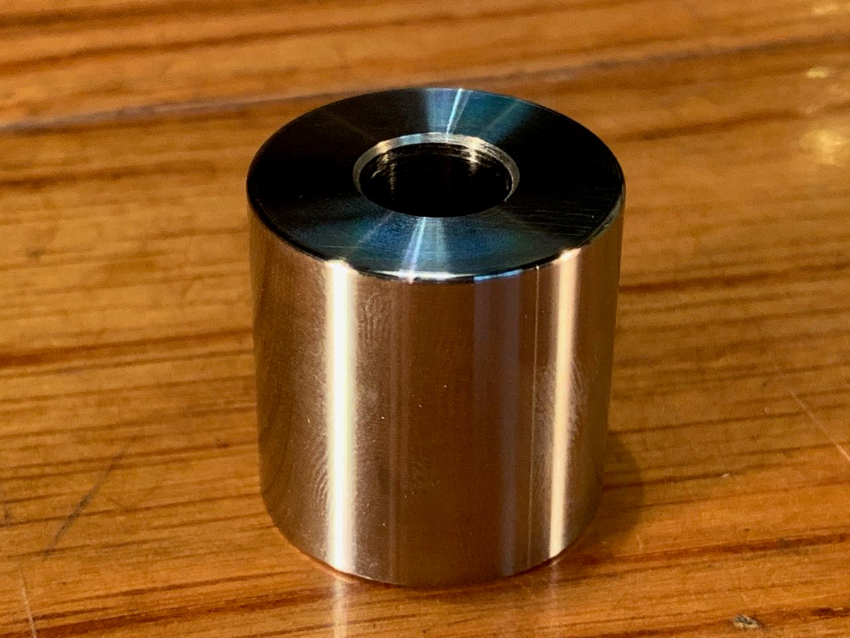 EXTSW 10.16 mm ID x 23 mm OD x 25 mm Thick 316 Stainless Spacer