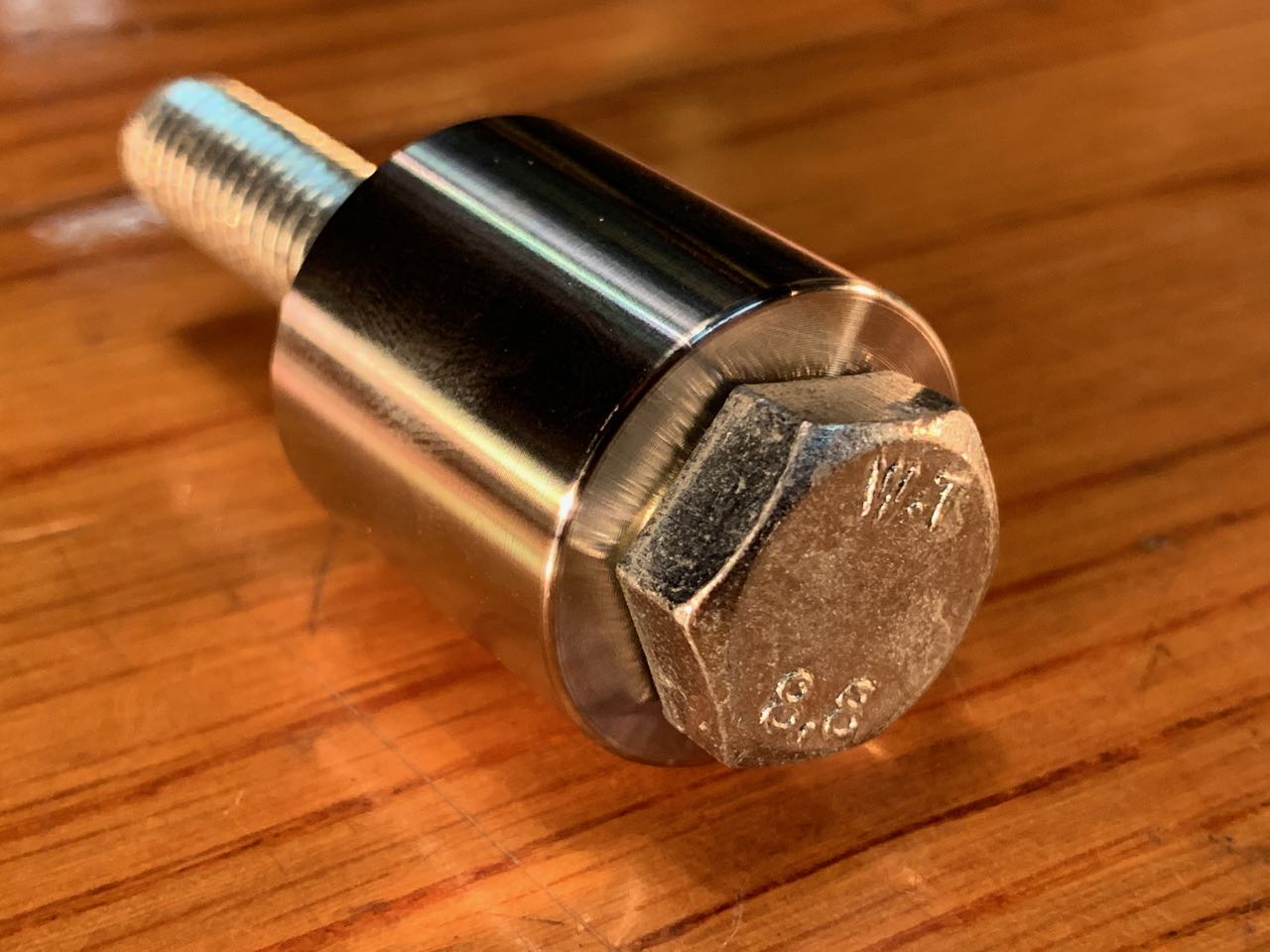EXTSW 10.16 mm ID x 23 mm OD x 25 mm Thick 316 Stainless Spacer