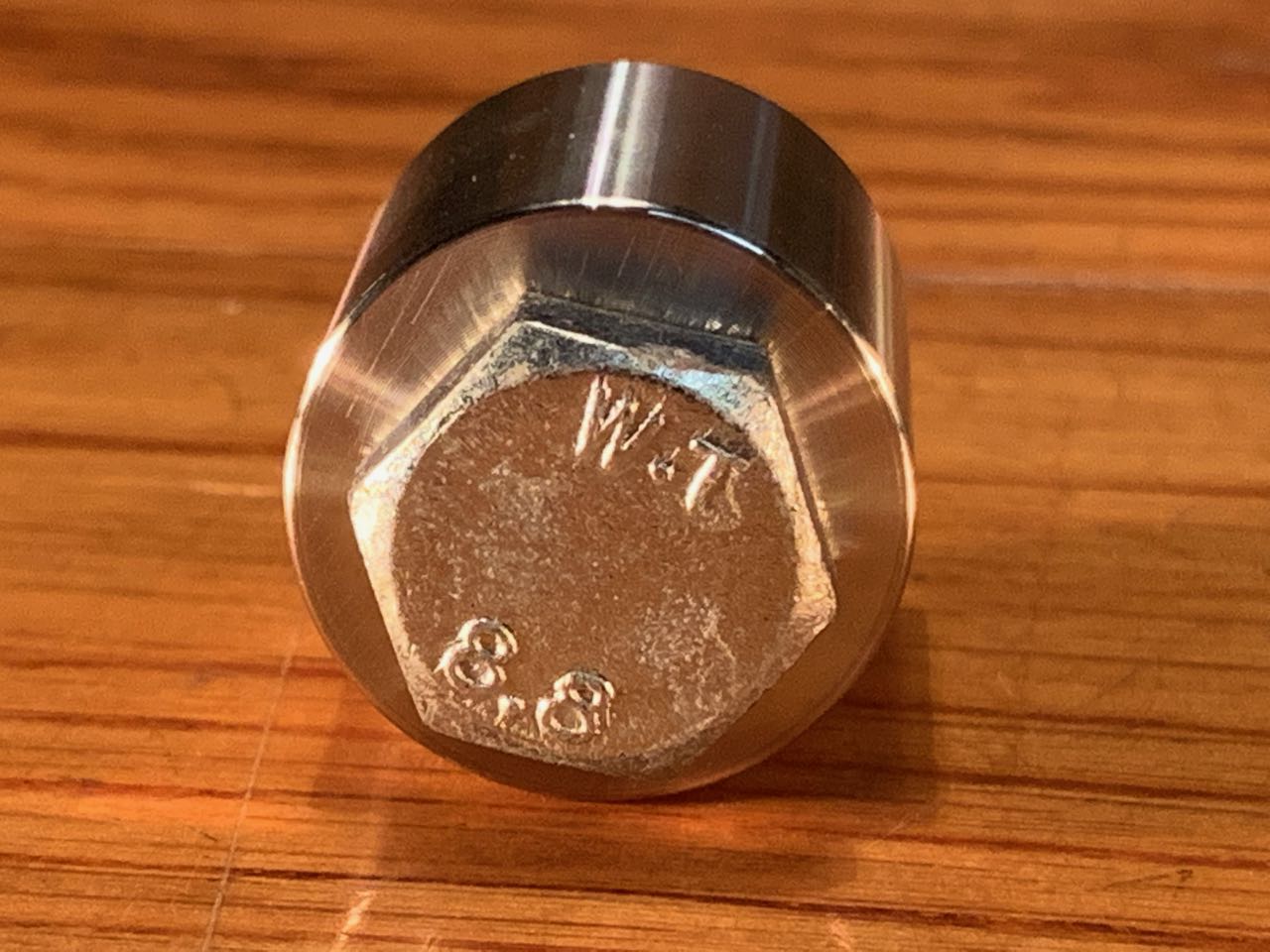 EXTSW 10.16 mm ID x 23 mm OD x 25 mm Thick 316 Stainless Spacer