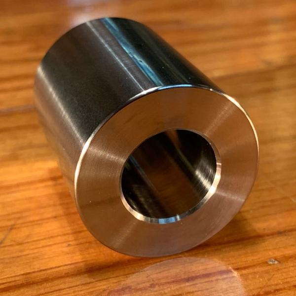 EXTSW .632” ID x 1.240" OD x 2 1/2” thick 316 Stainless Spacer hi