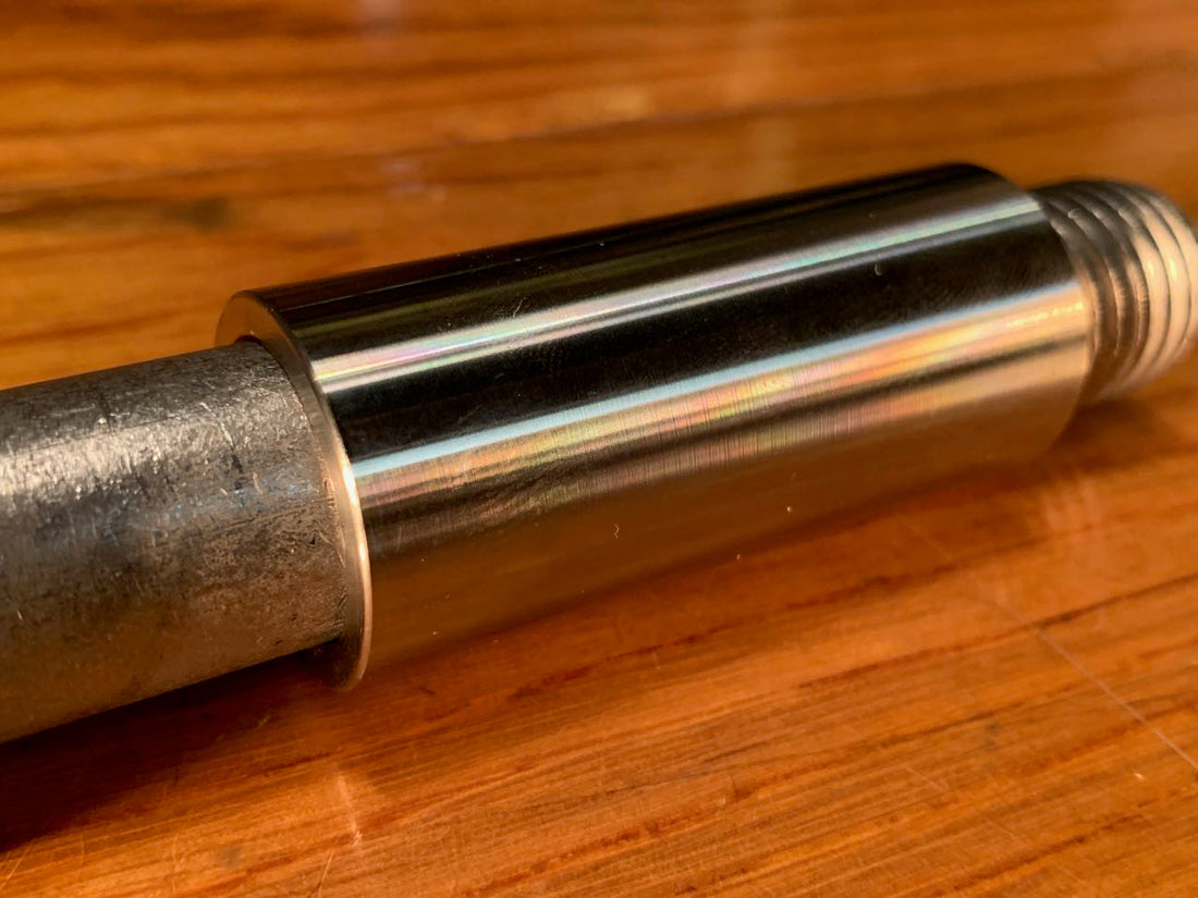 EXTSW .757 ID x .990" OD x 2 3/8” long 316 Stainless Spacer