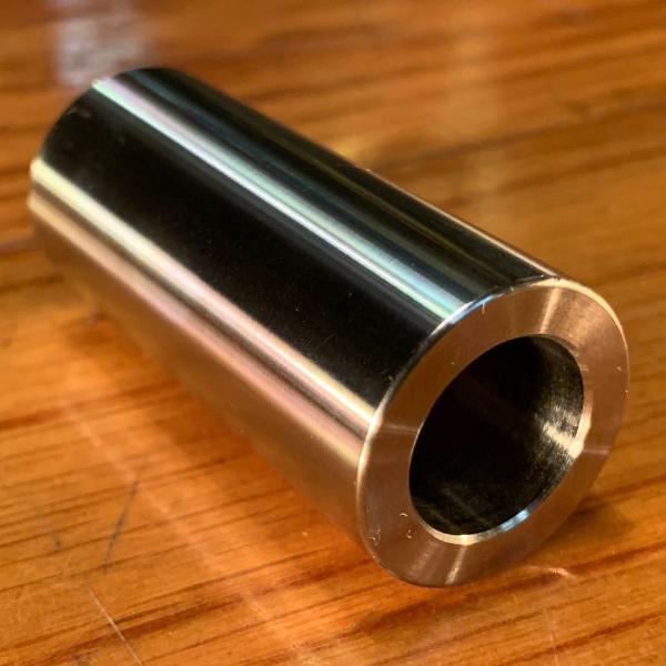 EXTSW  .632" ID x  .937" OD x 2 3/4” thick 316 Stainless Spacer