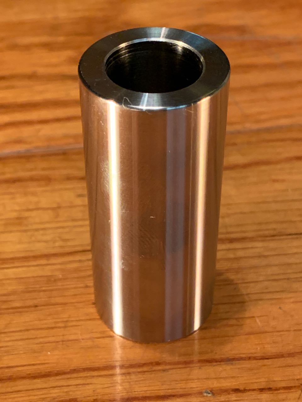 EXTSW  .632” ID x .990" OD x 2 5/8” long 316 Stainless Spacer