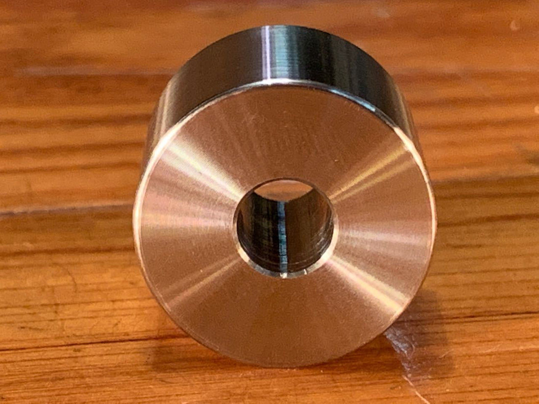 EXTSW .323" ID x .990” OD x 5/8” thick 316 Stainless Spacer