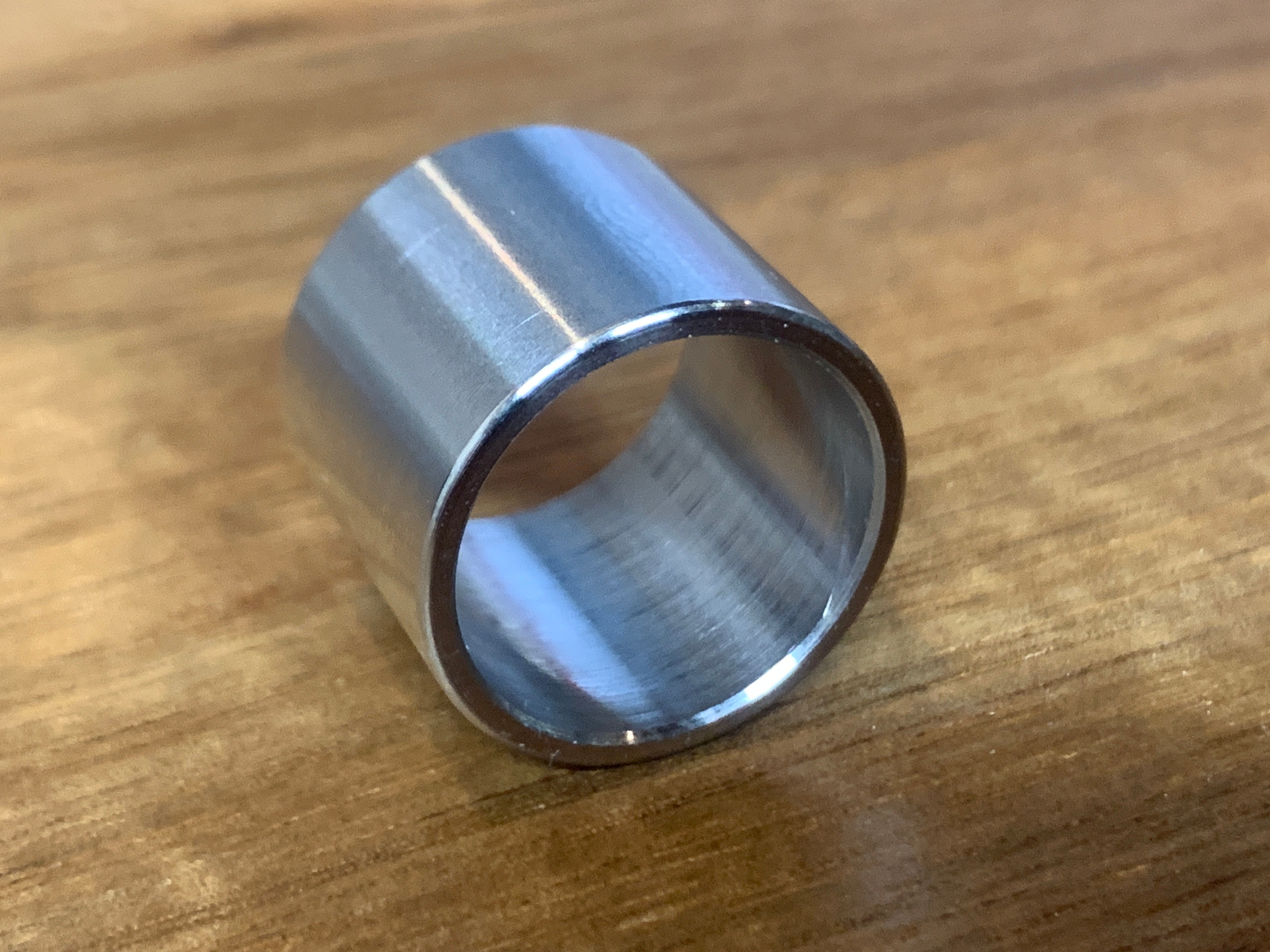 EXTSW .383” ID x .500" OD x 3/8” Thick 316 Stainless Spacer