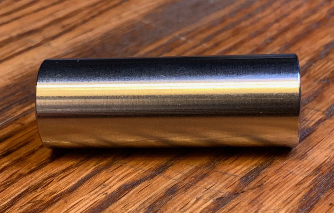 EXTSW .323” ID x .615" OD x 2 1/4" thick 316 Stainless Spacer