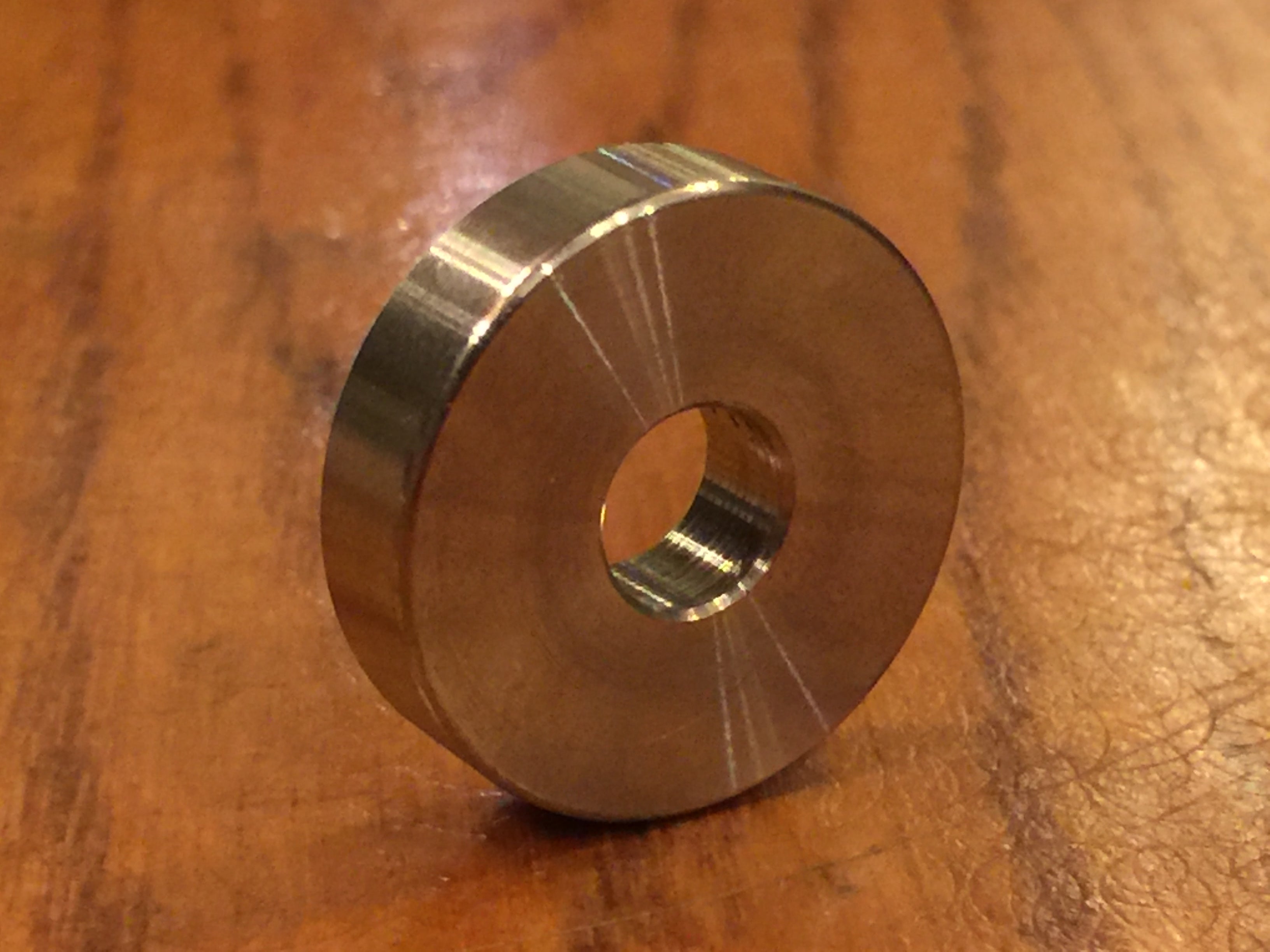 EXTSW .507" ID x 1.615" OD x 1/2" Thick 316 Stainless Spacer