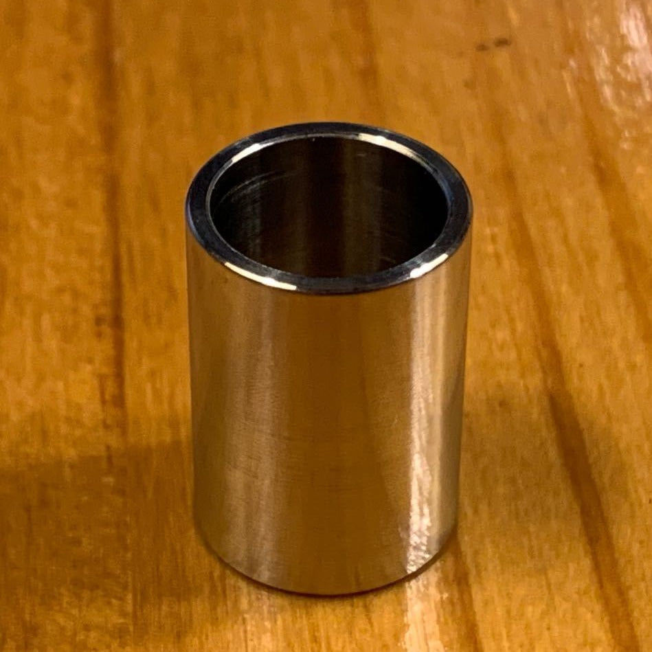 EXTSW  12.15 mm ID x 15.88 mm OD x 31.75 thick 316 Stainless Spacer