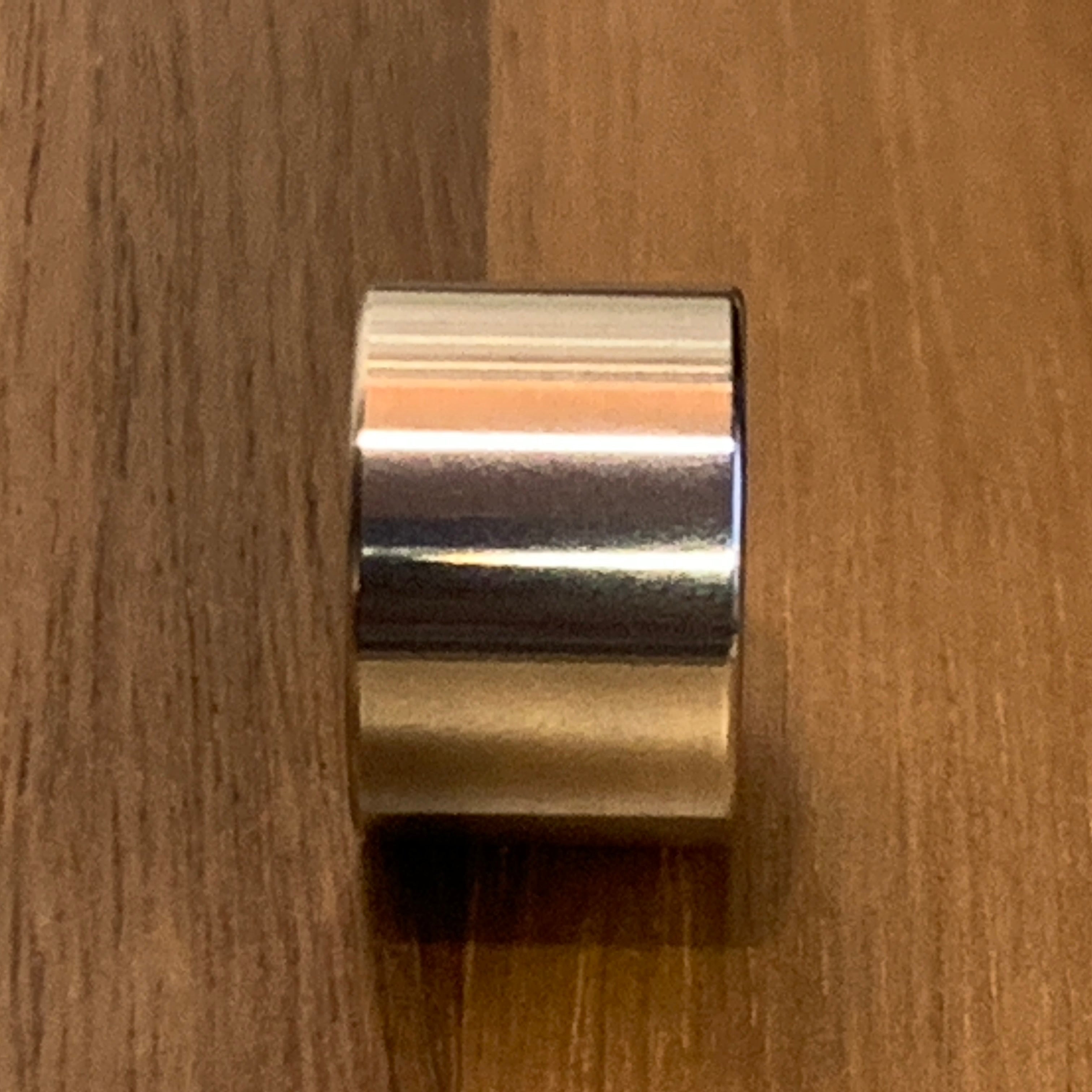 EXTSW .443” ID x .740" OD x 5/8” Thick 316 Stainless Spacer