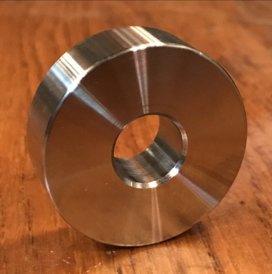 EXTSW .507" ID x 1.615" OD x 5/8" Thick 316 Stainless Spacer