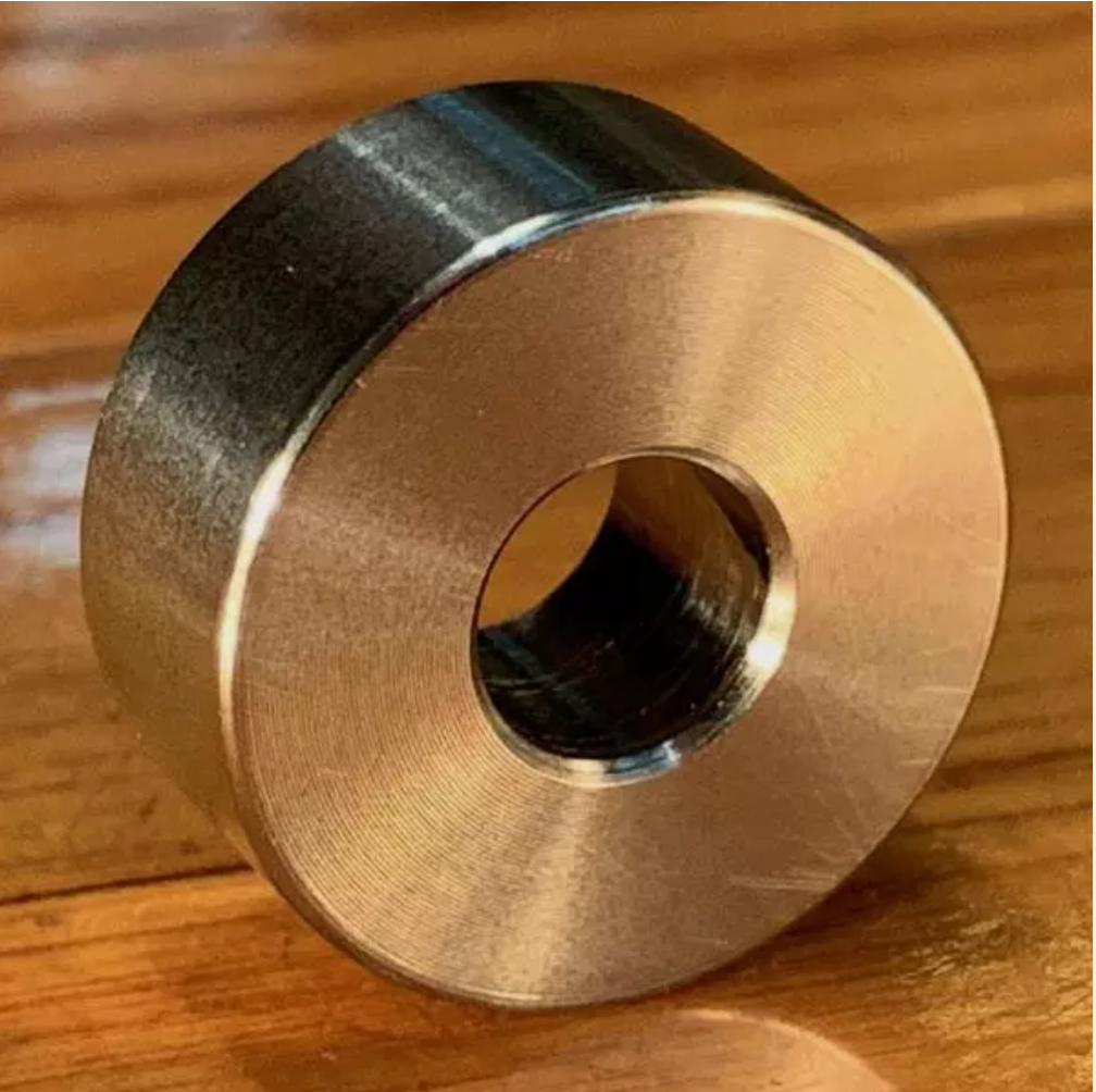 EXTSW 5/8” ID x ( 1 3/4" / 1.740")  OD x 1/2" thick 316 Stainless Spacers