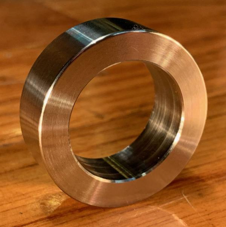 EXTSW 1 1/4" ID x  1.490" OD x .393" Thick 316 Stainless Spacer