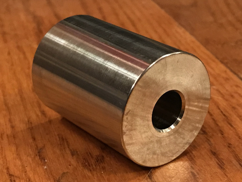 EXTSW .383” ID x 1.490" OD x 3 1/4" long 316 Stainless Steel Spacer