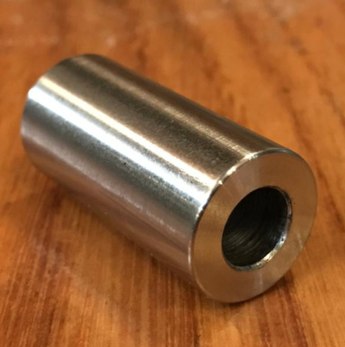 8 pc Custom EXTSW .257” ID x .550" OD x 2 1/2" Thick 316 Stainless Spacers