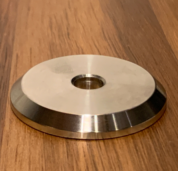 EXTSW BEVELED .383" ID x 1.950" OD x 1/4" Thick 304 Stainless Washer