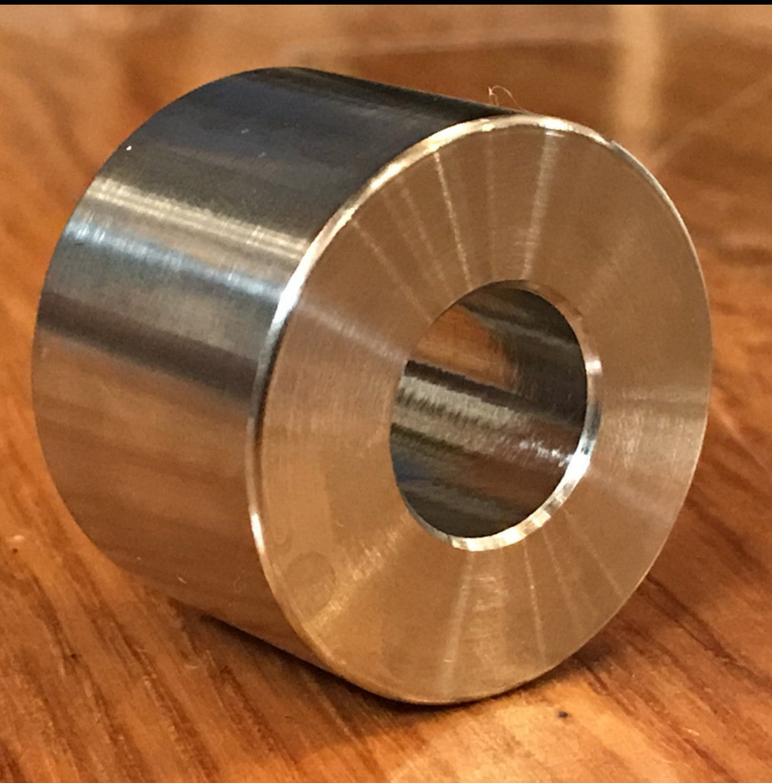 EXTSW Custom .572" ID x 1.365" OD X 1 1/4" thick 316 Stainless Spacers