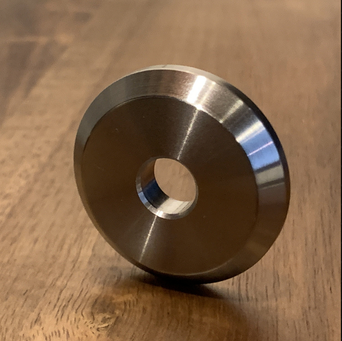 EXTSW BEVELED 5/16” ID x 7/8” (.872") OD x 1/8” Thick 316 Stainless Washer